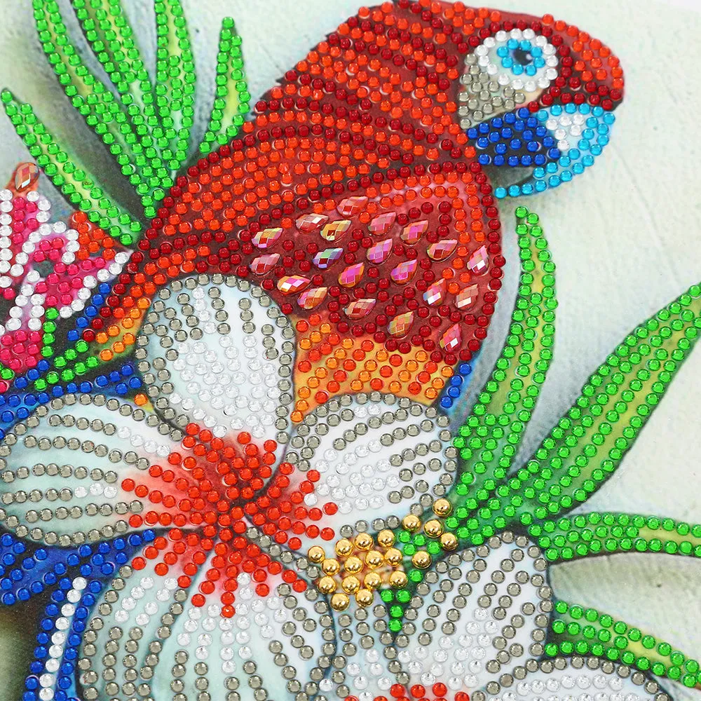 Parrot-Special Shaped Crystal Diamond Painting-30*40cm