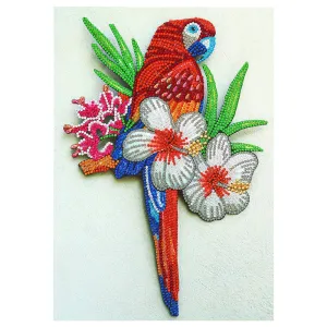 Parrot-Special Shaped Crystal Diamond Painting-30*40cm