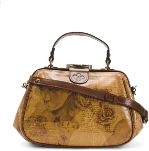 Patricia Nash Gracchi Satchel Leather Handbag Purse