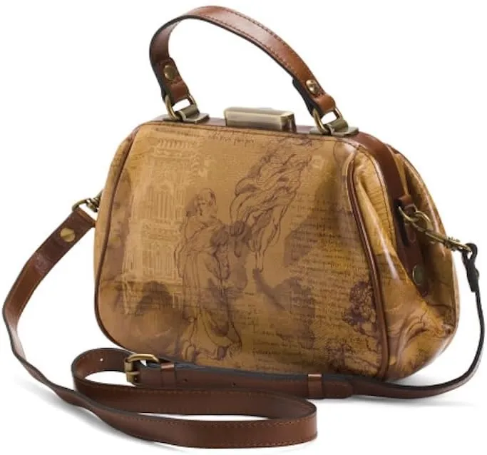 Patricia Nash Gracchi Satchel Leather Handbag Purse