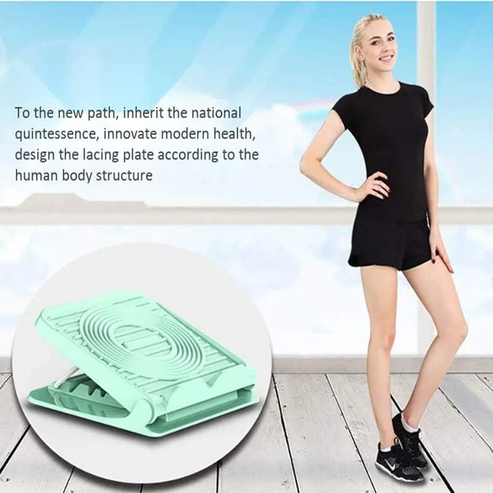Pedal Exercisers Adjustable Stretch Board Reinforcement Plate Folding Type Bar Stool Home Fitness Standing Type Inclined Pedal Joint Bracespink
