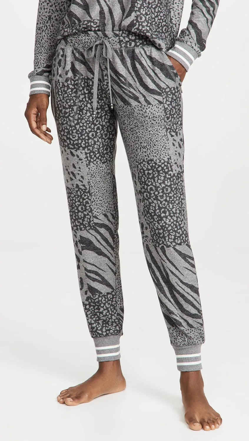 PJ Salvage Women's Loungewear Patch Perfect Banded Pant