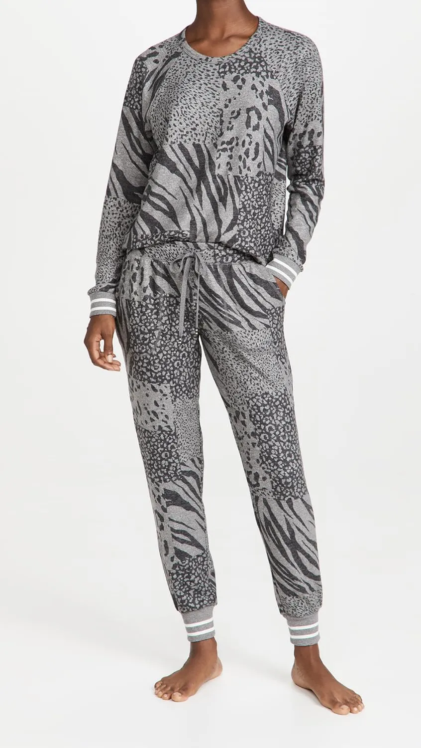 PJ Salvage Women's Loungewear Patch Perfect Banded Pant