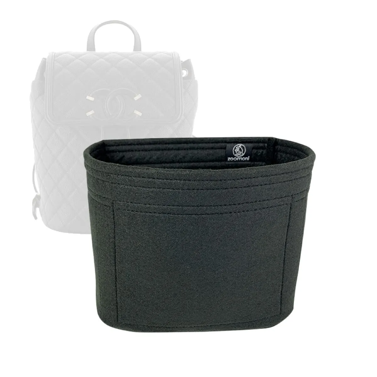 Premium Bag Organizer for Chanel Filigree Backpack (Handmade/20 Color Options) [Organiser, Liner, Insert, Shaper]