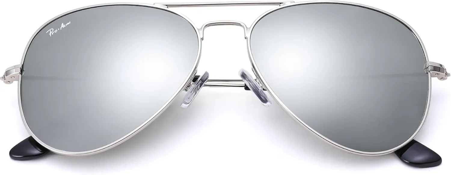 Pro Acme Classic Aviator Sunglasses for Women & Men Metal Frame UV400 Driver Sunglasses