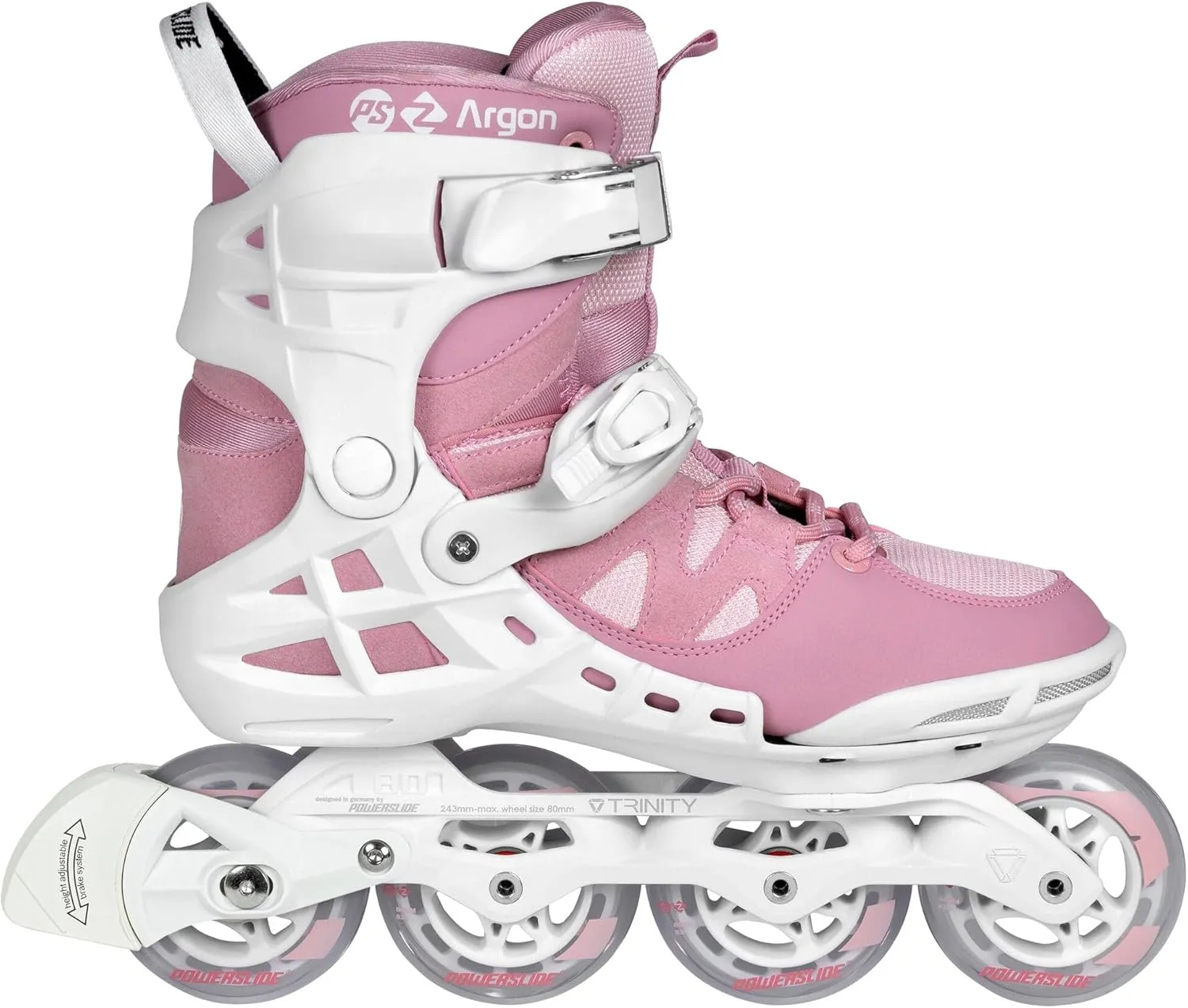 PS Phuzion Argon 80 Skates Rose Womens 10.0 (42)