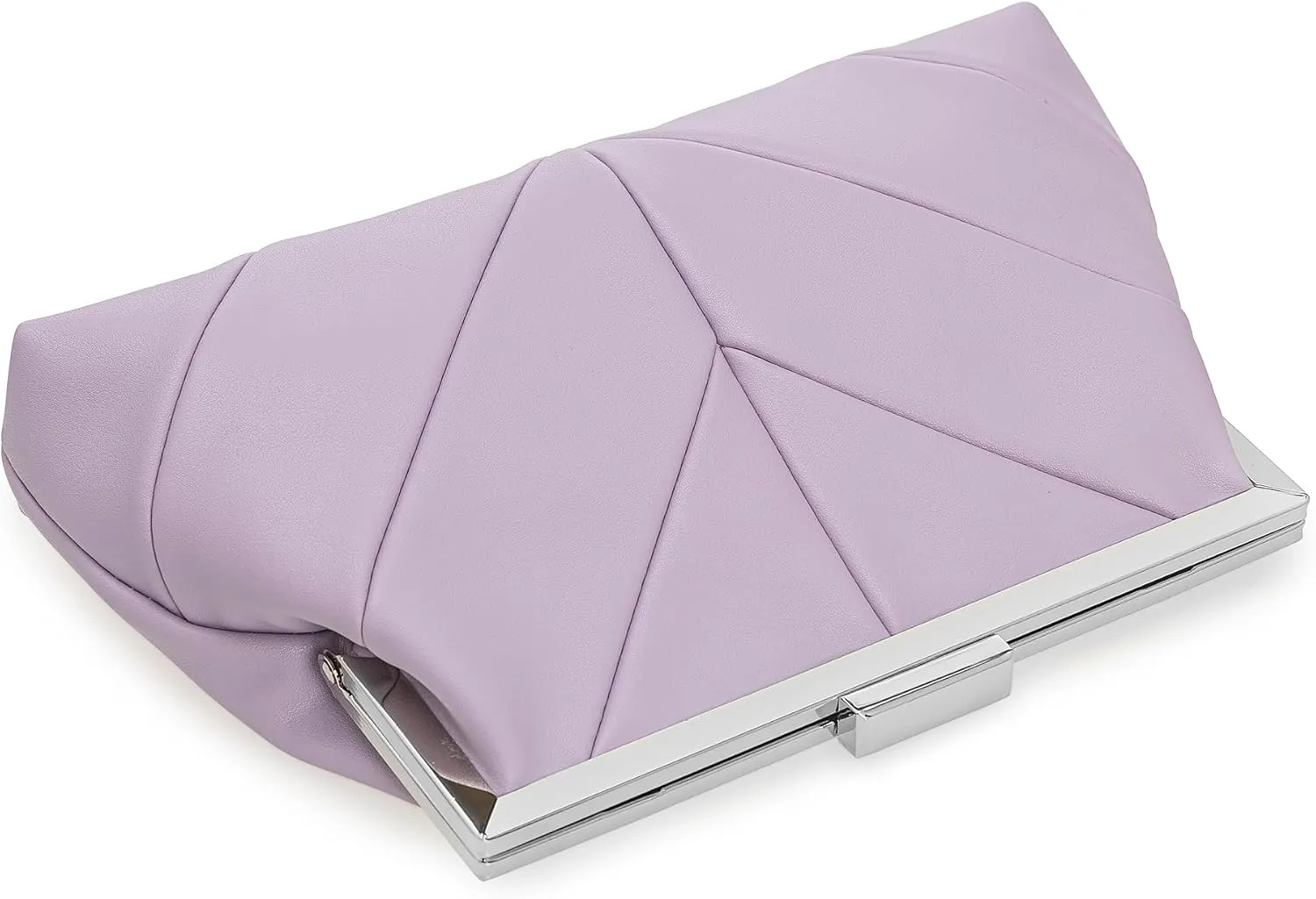 PU Clutch Purse for Women Dressy Evening Bag Formal Handbag for Wedding, Prom, Cocktail Party