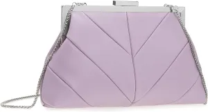 PU Clutch Purse for Women Dressy Evening Bag Formal Handbag for Wedding, Prom, Cocktail Party