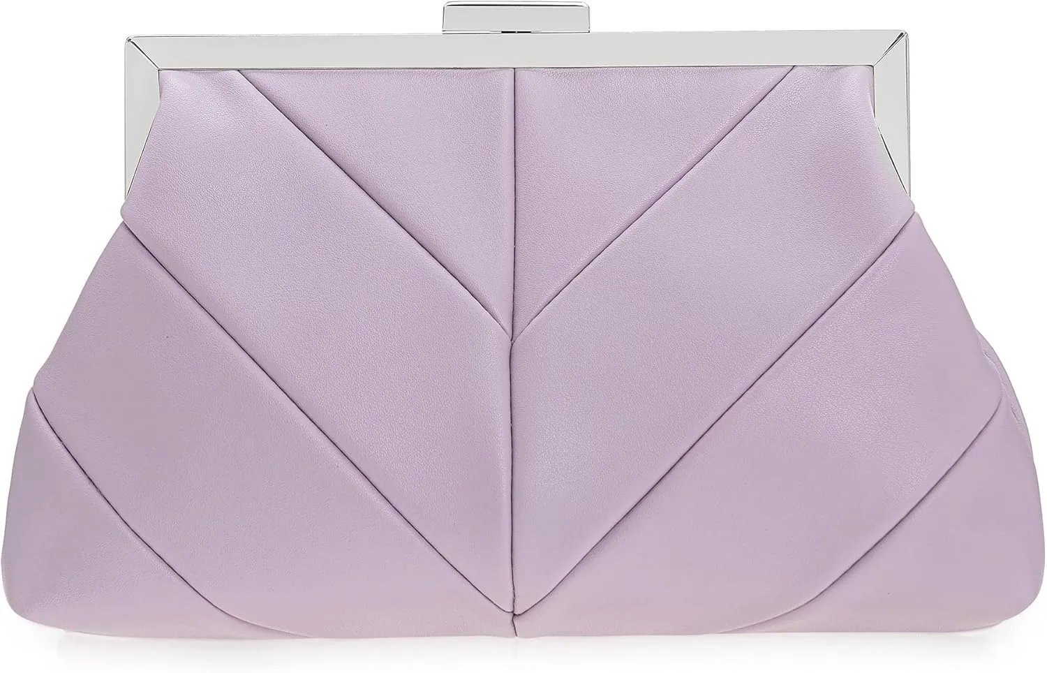 PU Clutch Purse for Women Dressy Evening Bag Formal Handbag for Wedding, Prom, Cocktail Party