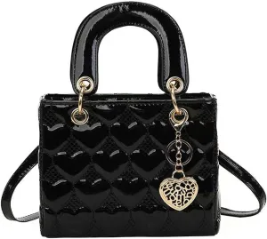 Purses and Handbag for Women Fashion Ladies Leather Top Handle Shiny Patent Satchel Shoulder Tote Bag Crossbody