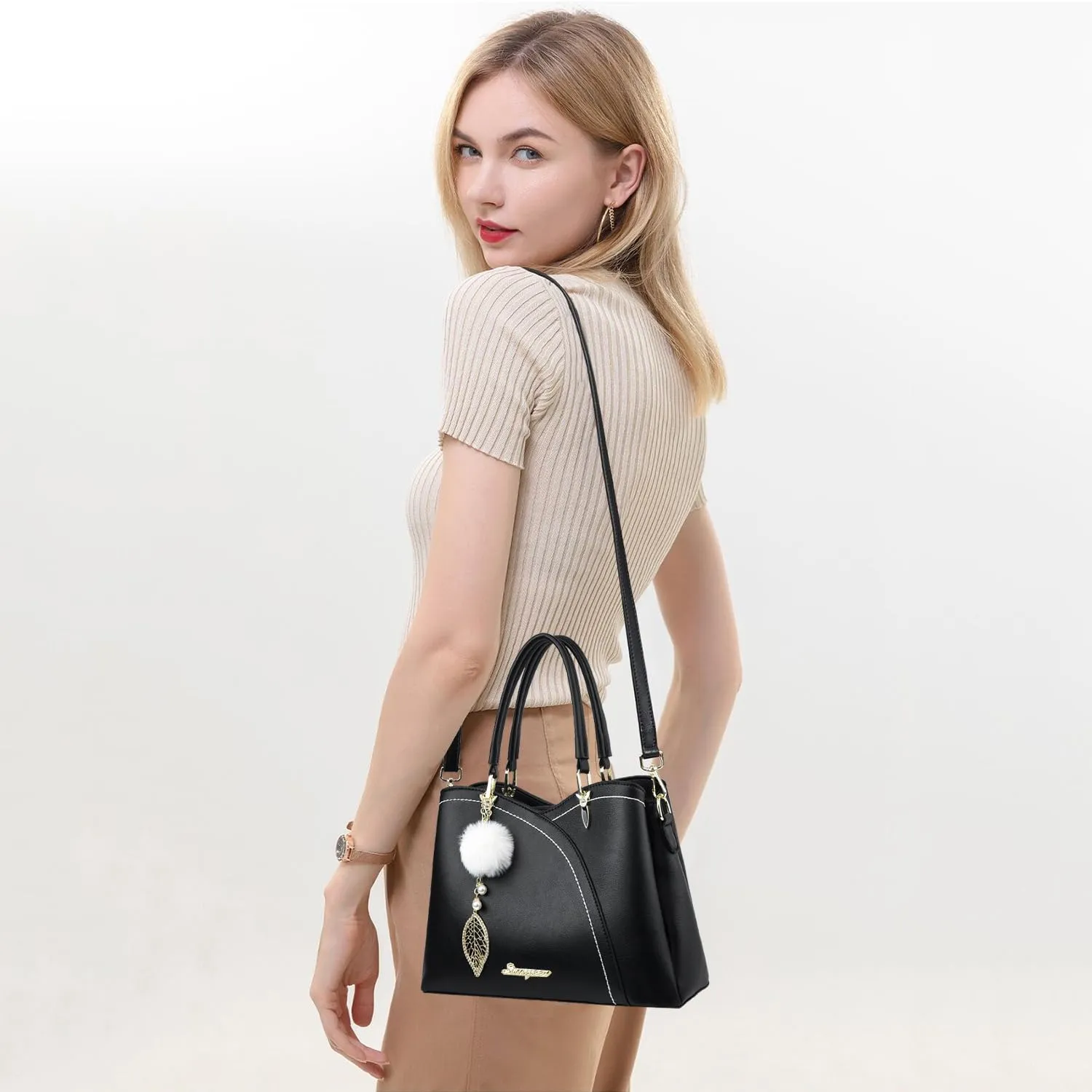 Purses and Handbags Top Handle Satchel Shoulder Bags Messenger Tote Bag for Ladies