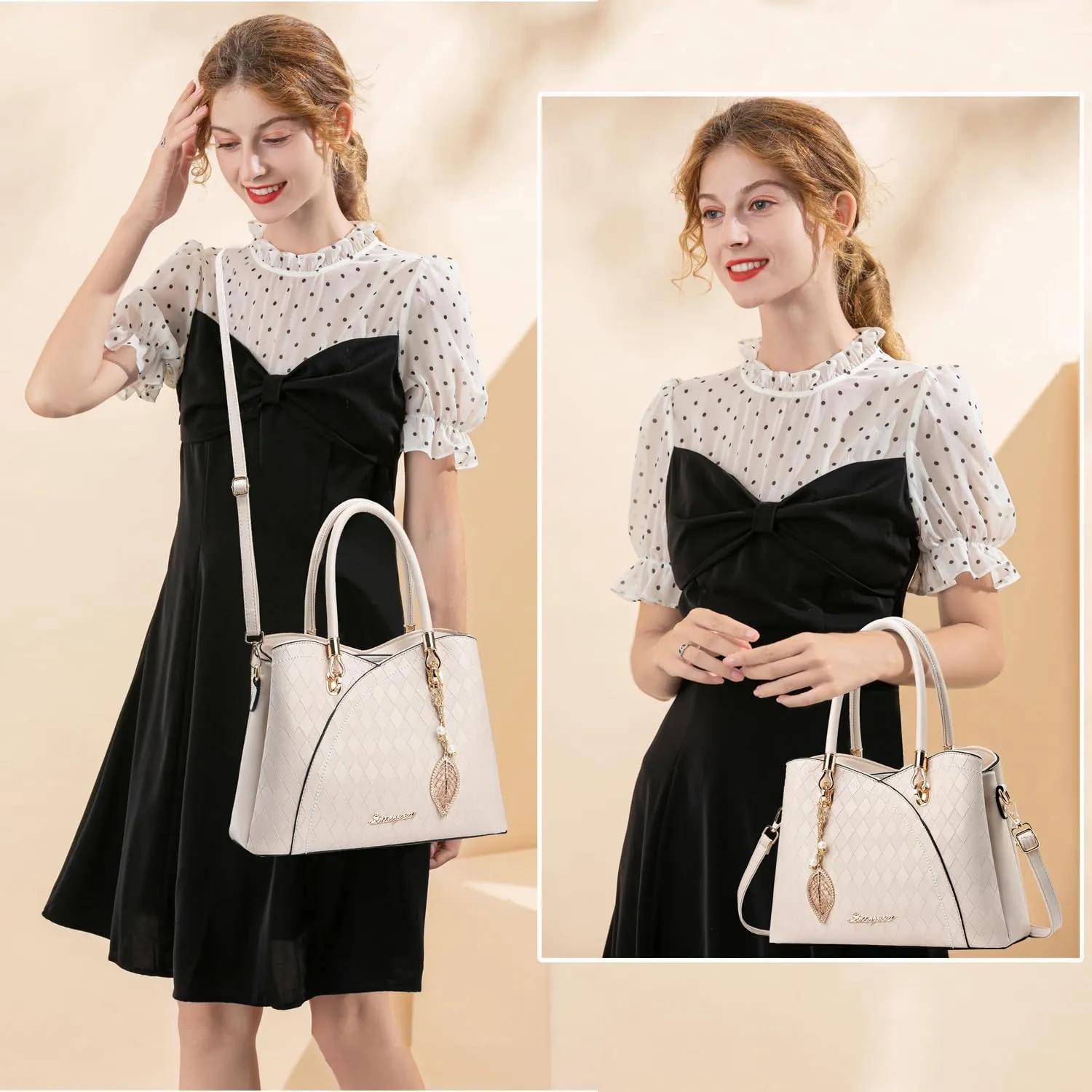 Purses and Handbags Top Handle Satchel Shoulder Bags Messenger Tote Bag for Ladies