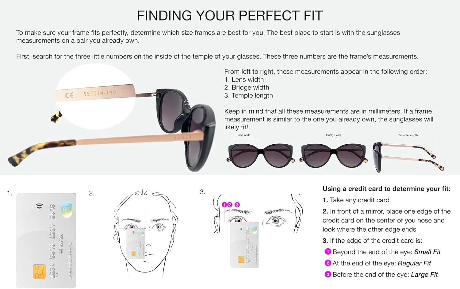 RADLEY London 6504 Womens Oversized Butterfly Sunglasses, 55 mm, UV400 Protection