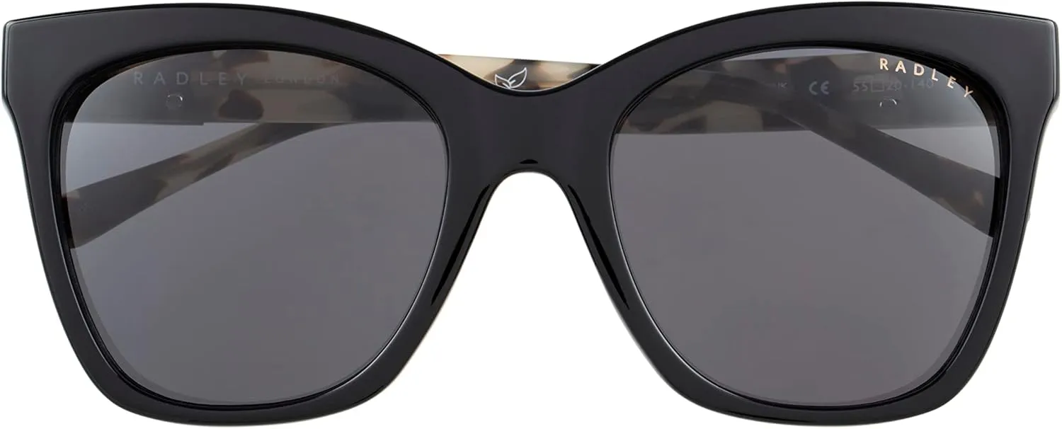 RADLEY London 6504 Womens Oversized Butterfly Sunglasses, 55 mm, UV400 Protection