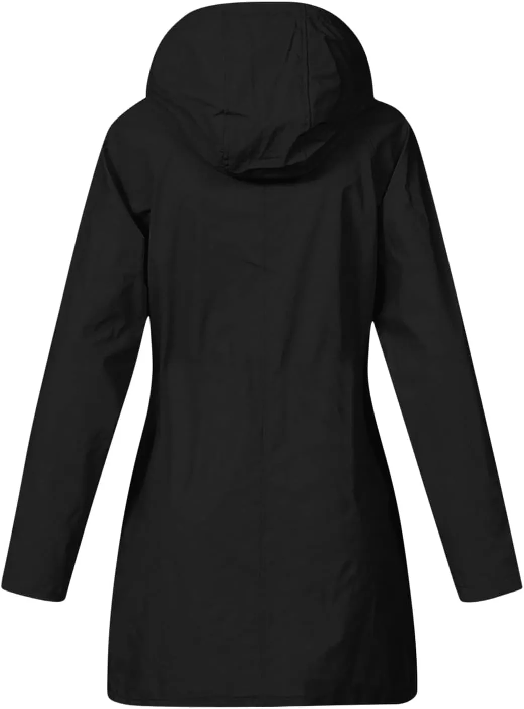 Rain Jacket Women Lightweight Raincoat Waterproof Windbreaker Striped Climbing Outdoor Hooded Trench Coats 2024