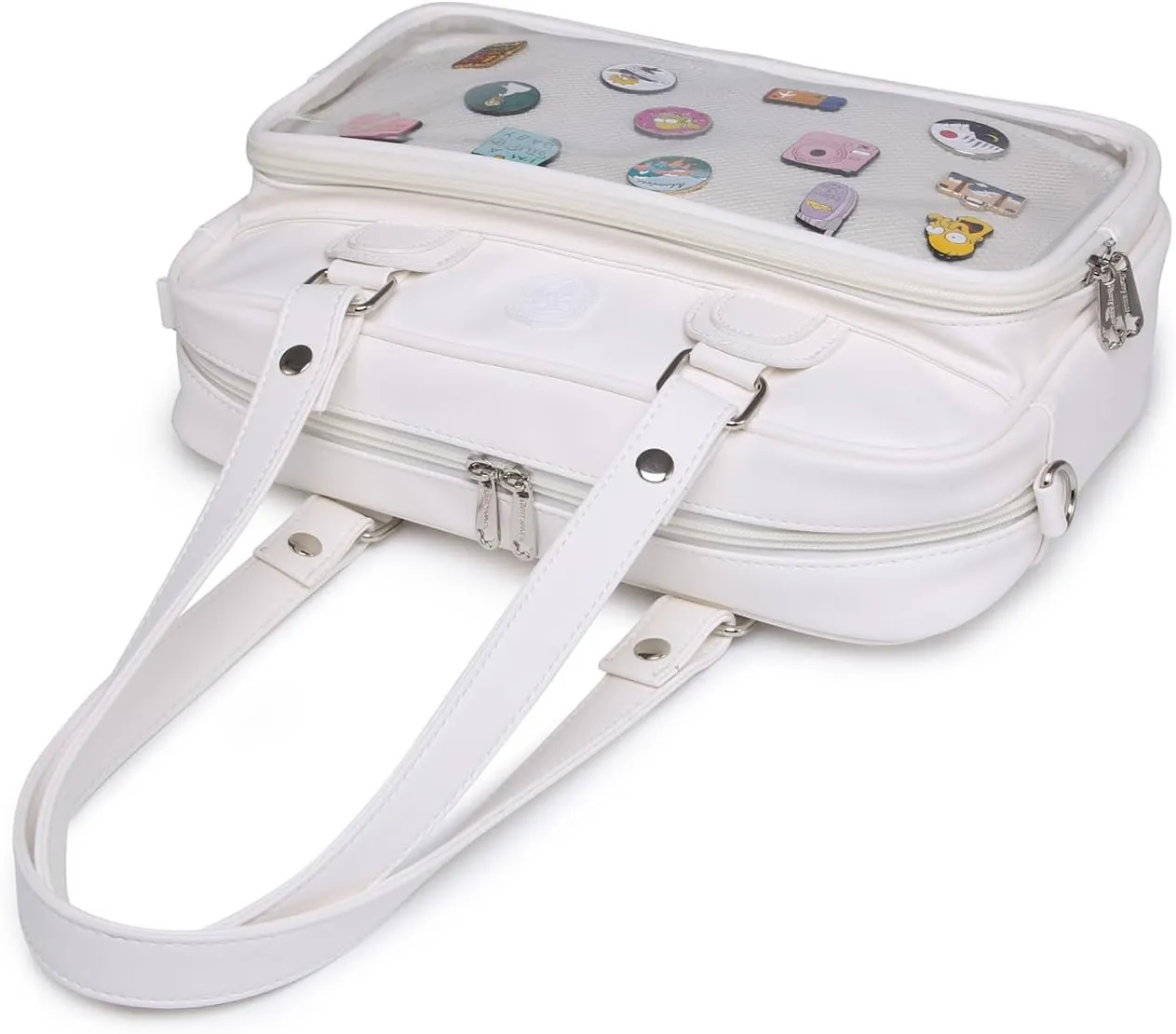 RAINBOW SMILE Ita Bag kawaii Shoulder Bag Messenger Bag Crossbody Kawaii Pin Display Bag for Cosplay