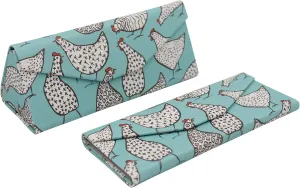 Real Sic Glasses Case for Men and Women - Magnetic Folding Hard Shell Sunglass Holder - Inspired by Adorable Animals