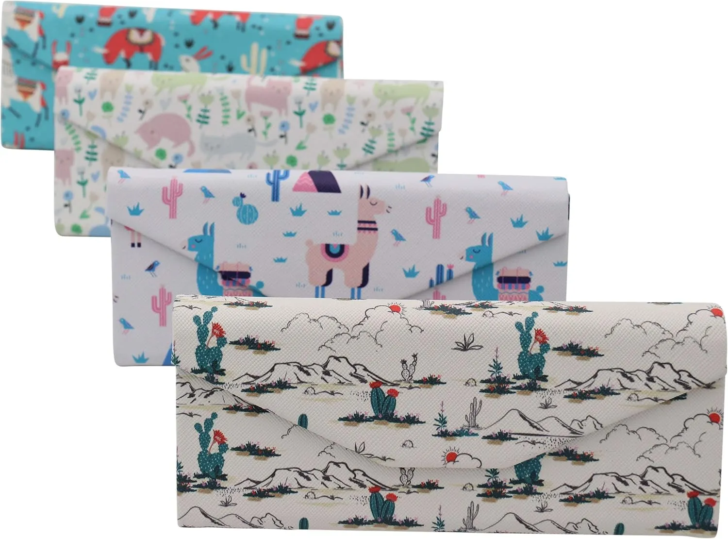 Real Sic Glasses Case for Men and Women - Magnetic Folding Hard Shell Sunglass Holder - Inspired by Adorable Animals