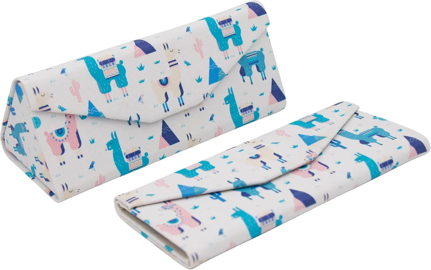 Real Sic Glasses Case for Men and Women - Magnetic Folding Hard Shell Sunglass Holder - Inspired by Adorable Animals