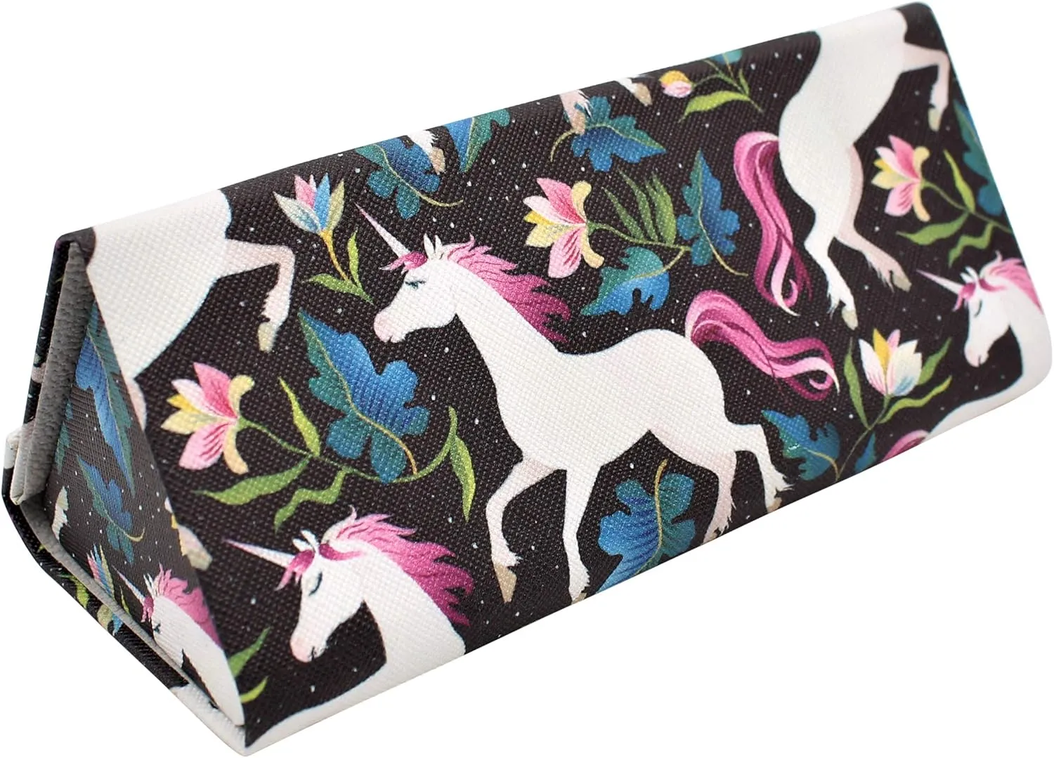 Real Sic Glasses Case for Men and Women - Magnetic Folding Hard Shell Sunglass Holder - Inspired by Adorable Animals