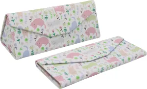 Real Sic Glasses Case for Men and Women - Magnetic Folding Hard Shell Sunglass Holder - Inspired by Adorable Animals