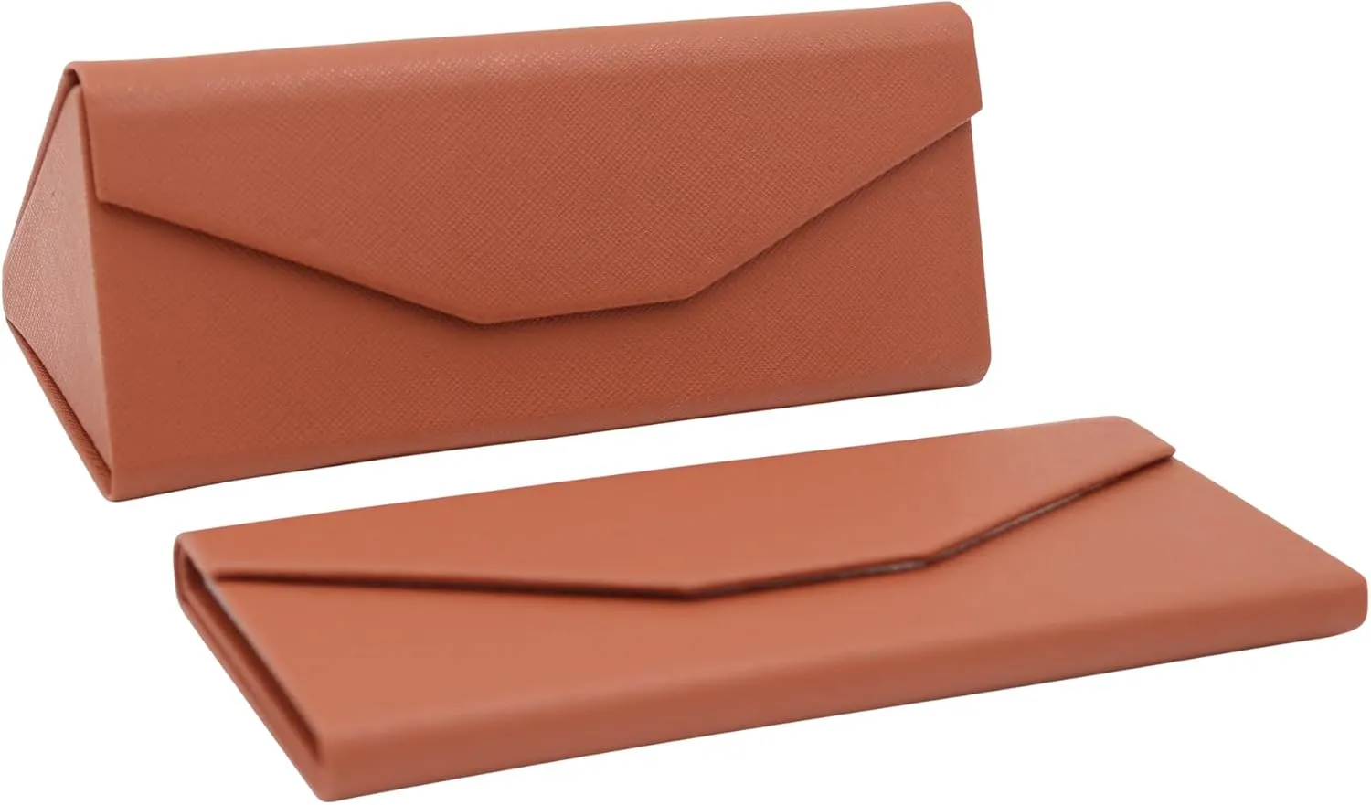 Real Sic Glasses Case for Men and Women - Magnetic Folding Hard Shell Sunglass Holder - Inspired by Solid Color