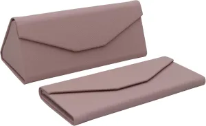 Real Sic Glasses Case for Men and Women - Magnetic Folding Hard Shell Sunglass Holder - Inspired by Solid Color