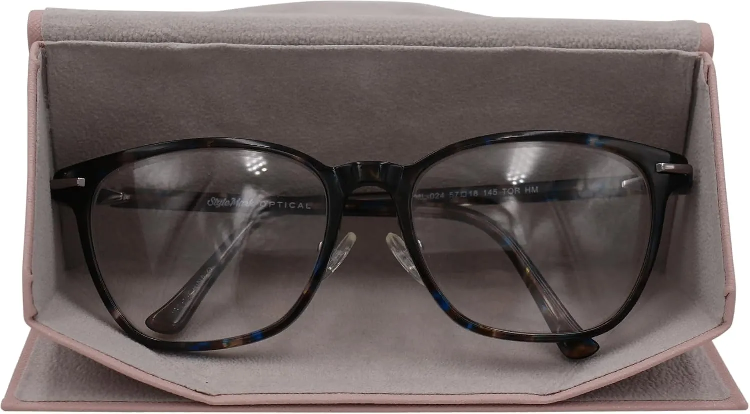 Real Sic Glasses Case for Men and Women - Magnetic Folding Hard Shell Sunglass Holder - Inspired by Solid Color