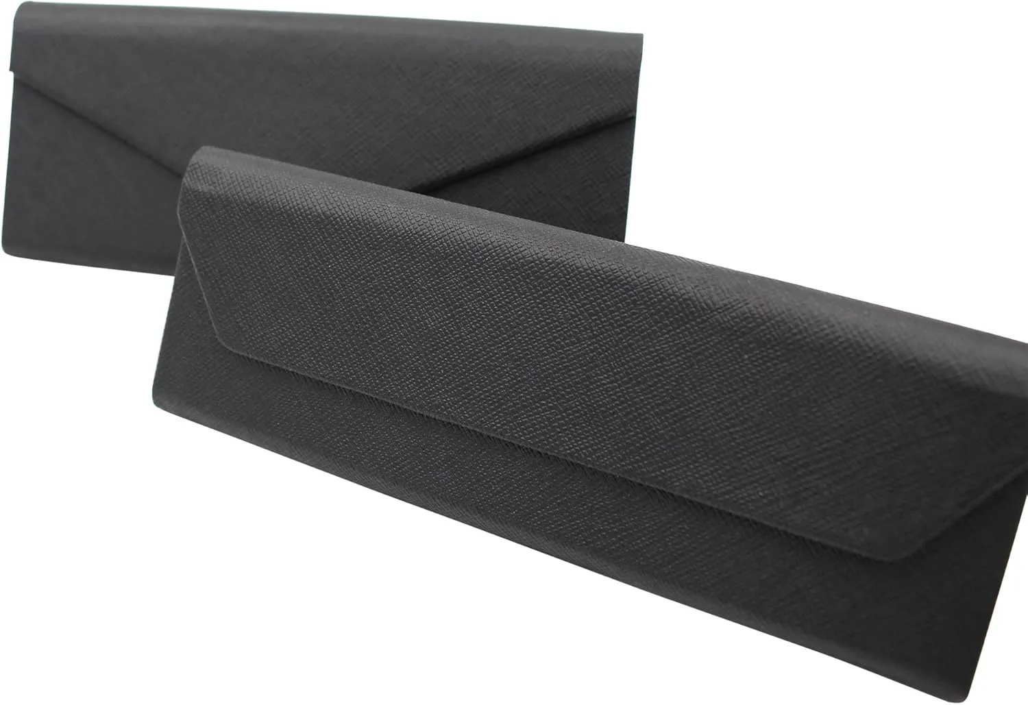 Real Sic Glasses Case for Men and Women - Magnetic Folding Hard Shell Sunglass Holder - Inspired by Solid Color