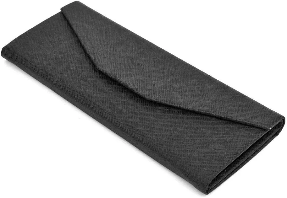 Real Sic Glasses Case for Men and Women - Magnetic Folding Hard Shell Sunglass Holder - Inspired by Solid Color