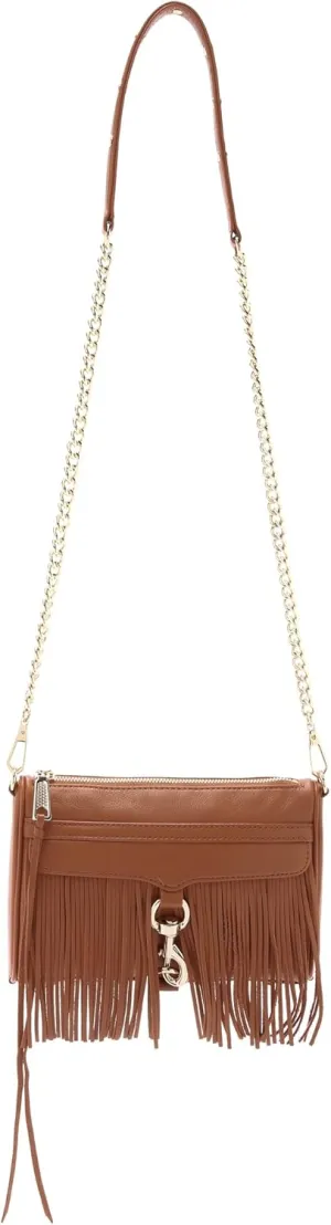 Rebecca Minkoff Fringe Mini Mac Cross-Body Bag