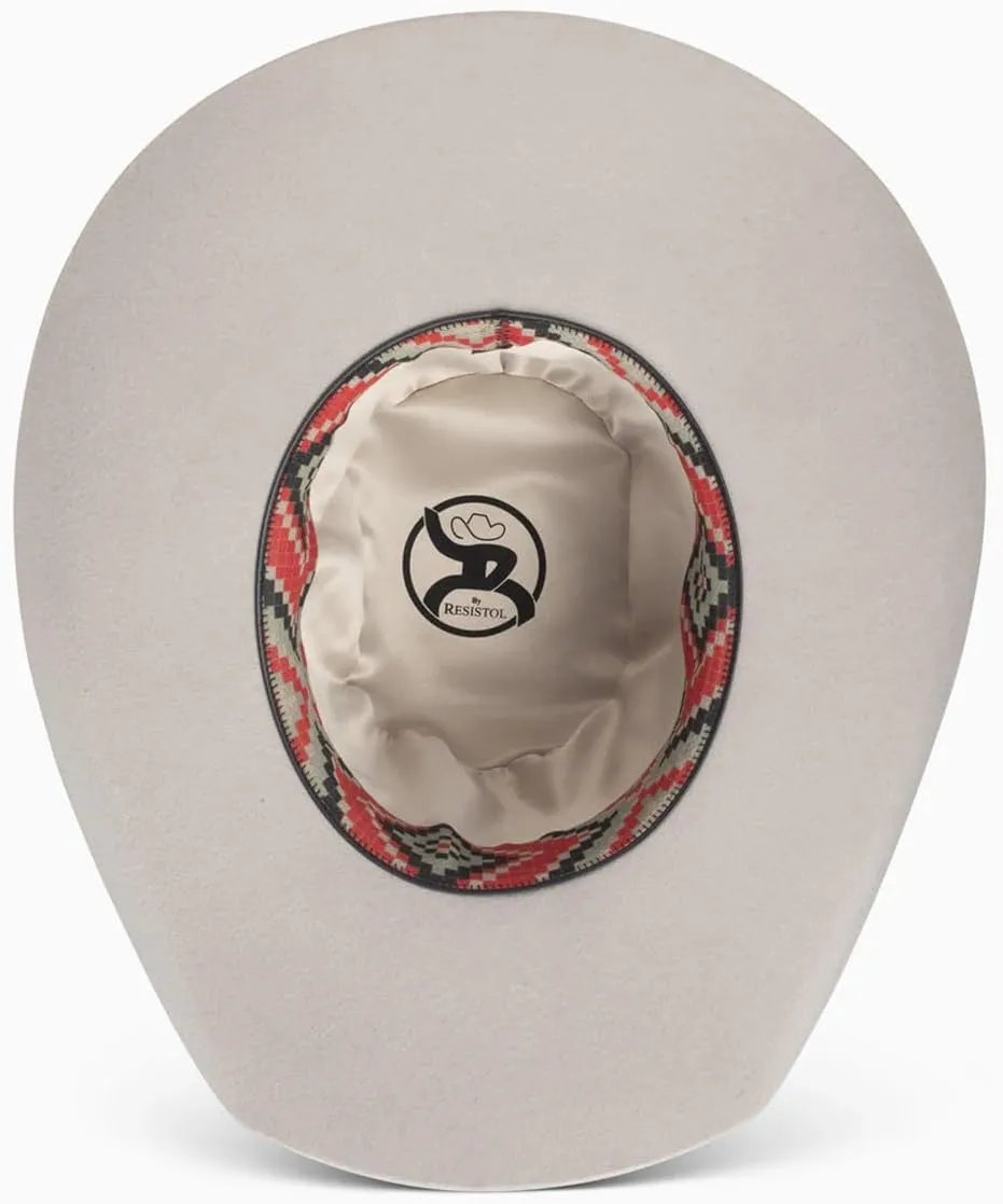 RESISTOL Hooey Presidio 4X Wool Cowboy Hat