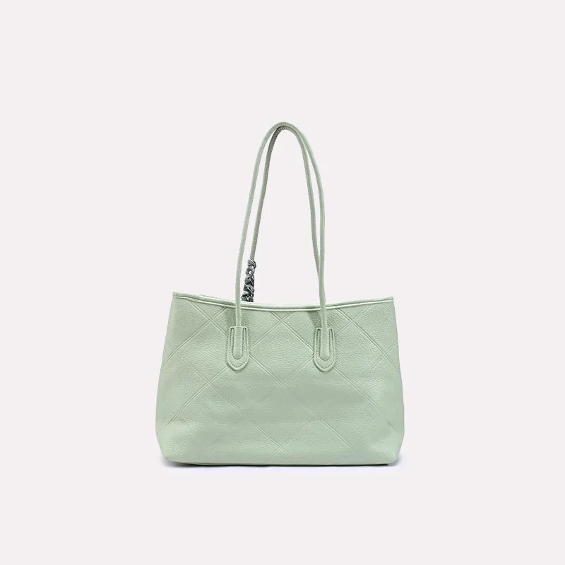 Reverie Light Green Casual Shoulder Bags  0331193