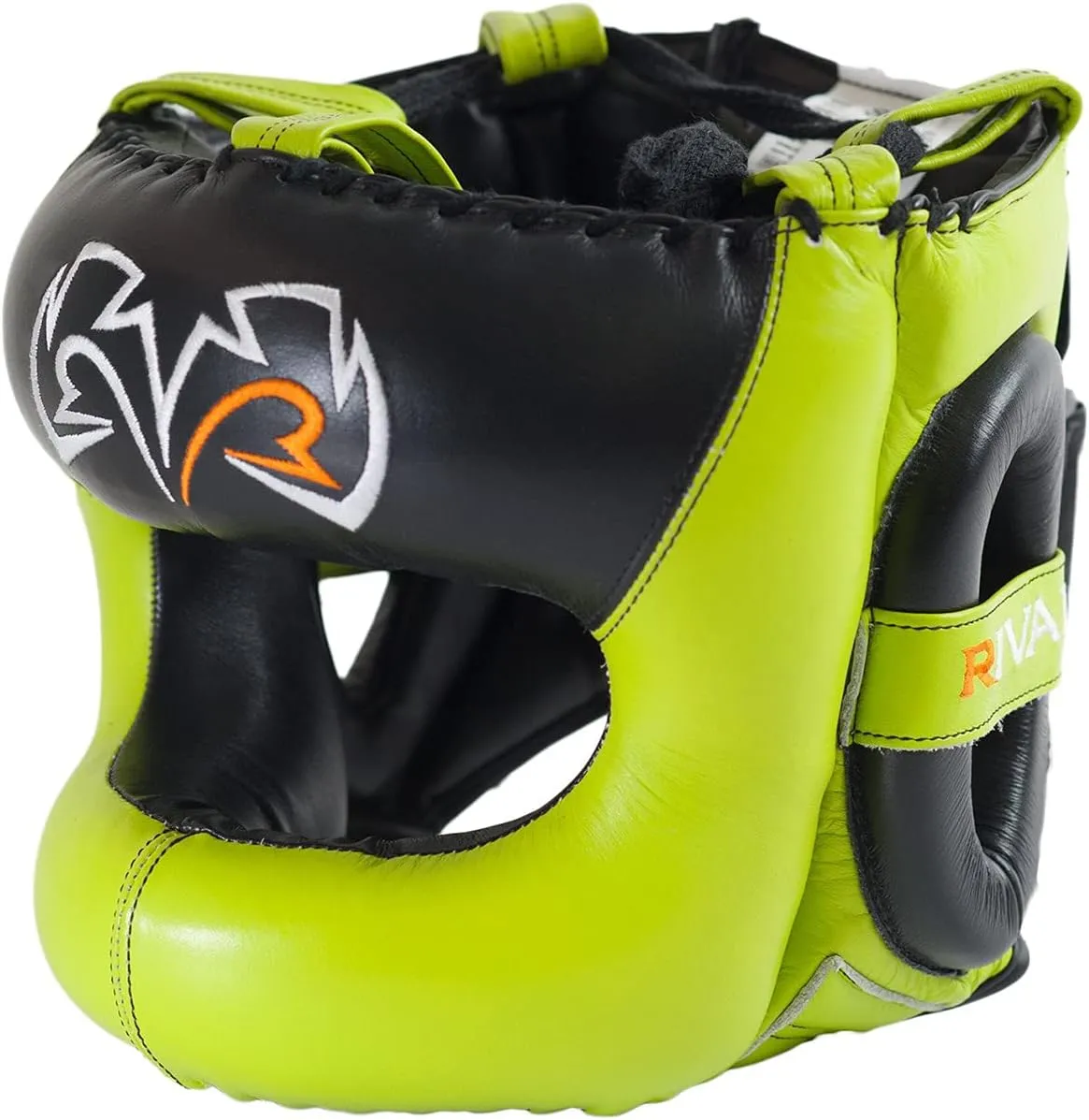 RIVAL Boxing RHGFS3 Face-Saver Sparring Headgear - Wide Eye Opening, Premium Leather, and Thermoplastic Inner Frame