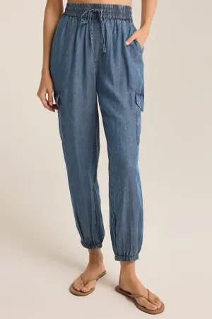 Rory Chambray Cargo Jogger