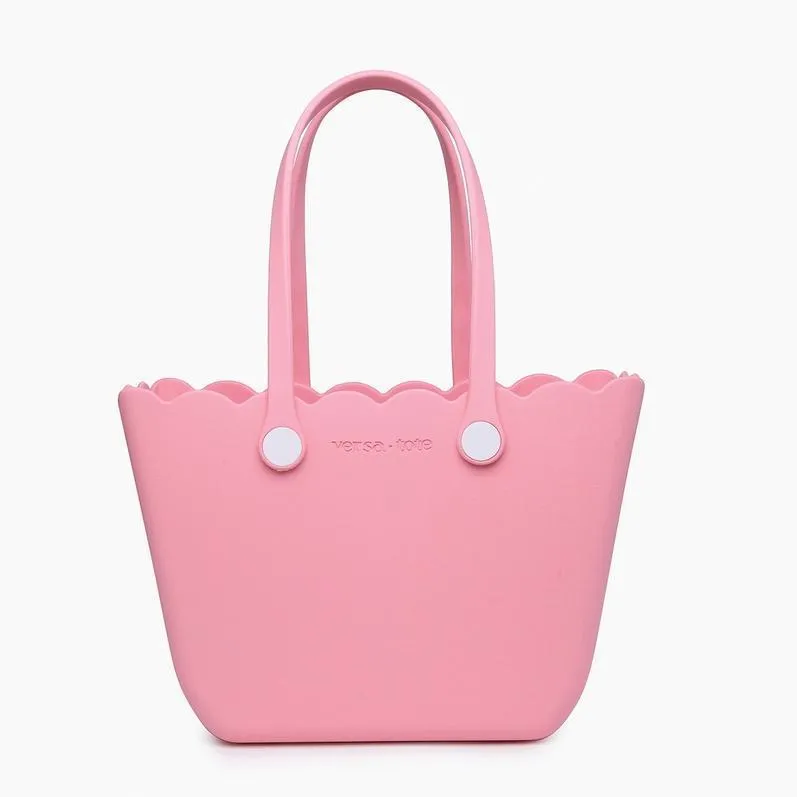 Rose Scalloped Versa Tote - Jen & Co.