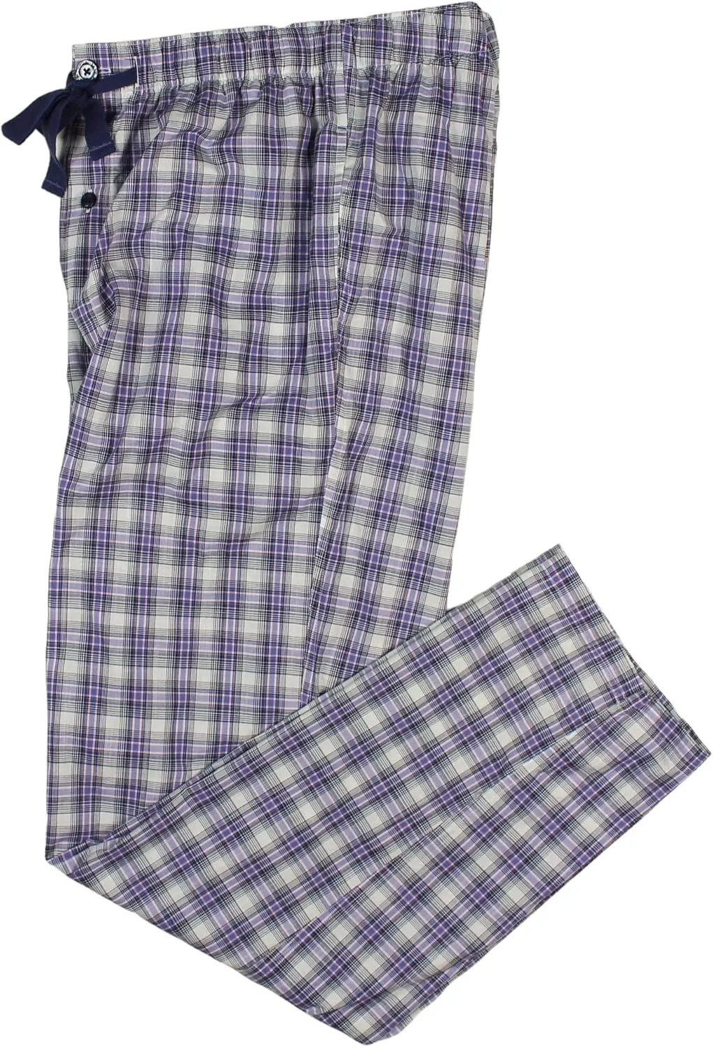 Roundtree & Yorke Men's Big and Tall Woven Sleep Bottoms Pajama Pants