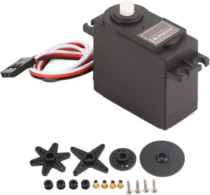 S3003 RC Servo, RC Servo Motor Low Noise Plastic Standard Servo Motor Lightweight for Futaba for Hpi RC Racing