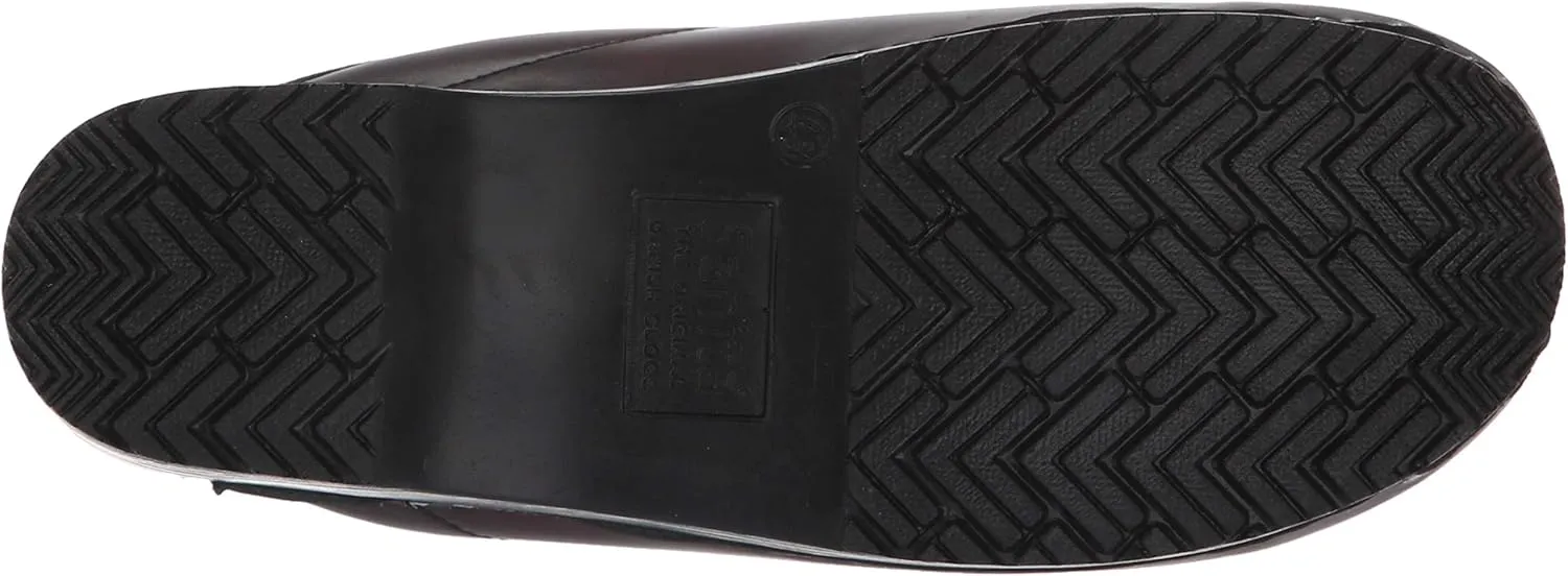 Sanita Sonja Cabrio Leather Professional Women's Clog - APMA-Approved, Open-Back Slip On Shoes