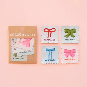 Sarah Hearts - Bows Multipack Large Labels (4 ct)