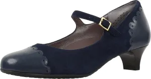 SAS Women's Cate Suede Mary Jane Shoes with Arch Support
