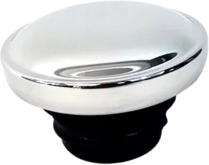 Screw-in Ratcheting Chrome Vented Gas Cap Motorcycle Tank Sportster Bobber Harley Dyna Chopper Fuel Caps Bike OEM 61272-92A 91A Drag Specialties 139568 390281 V Twin 38-0325 Softail 1996-2017