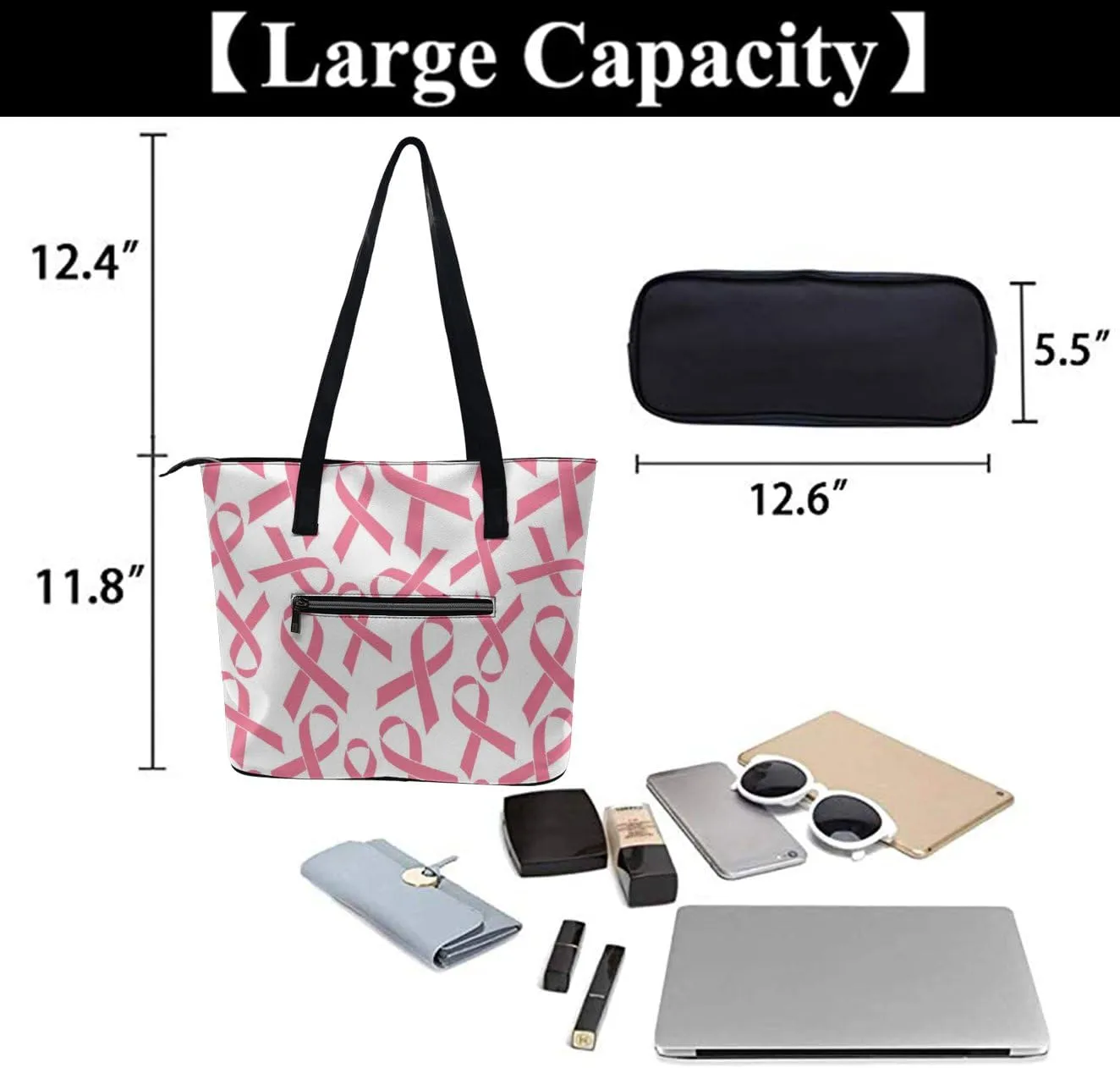 Shoulder Bag Handbags for Women Top Handle Satchel PU Leather Tote Bag for Ladies Purse Shoulder Bags