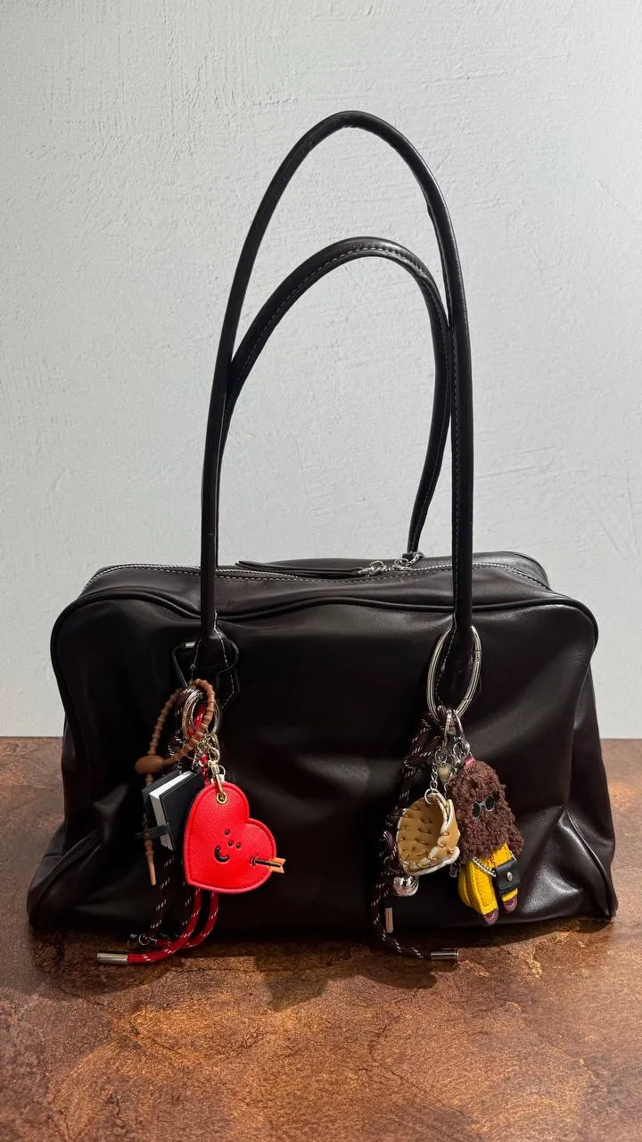 Signature Charm Tote – Premium Leather Edition