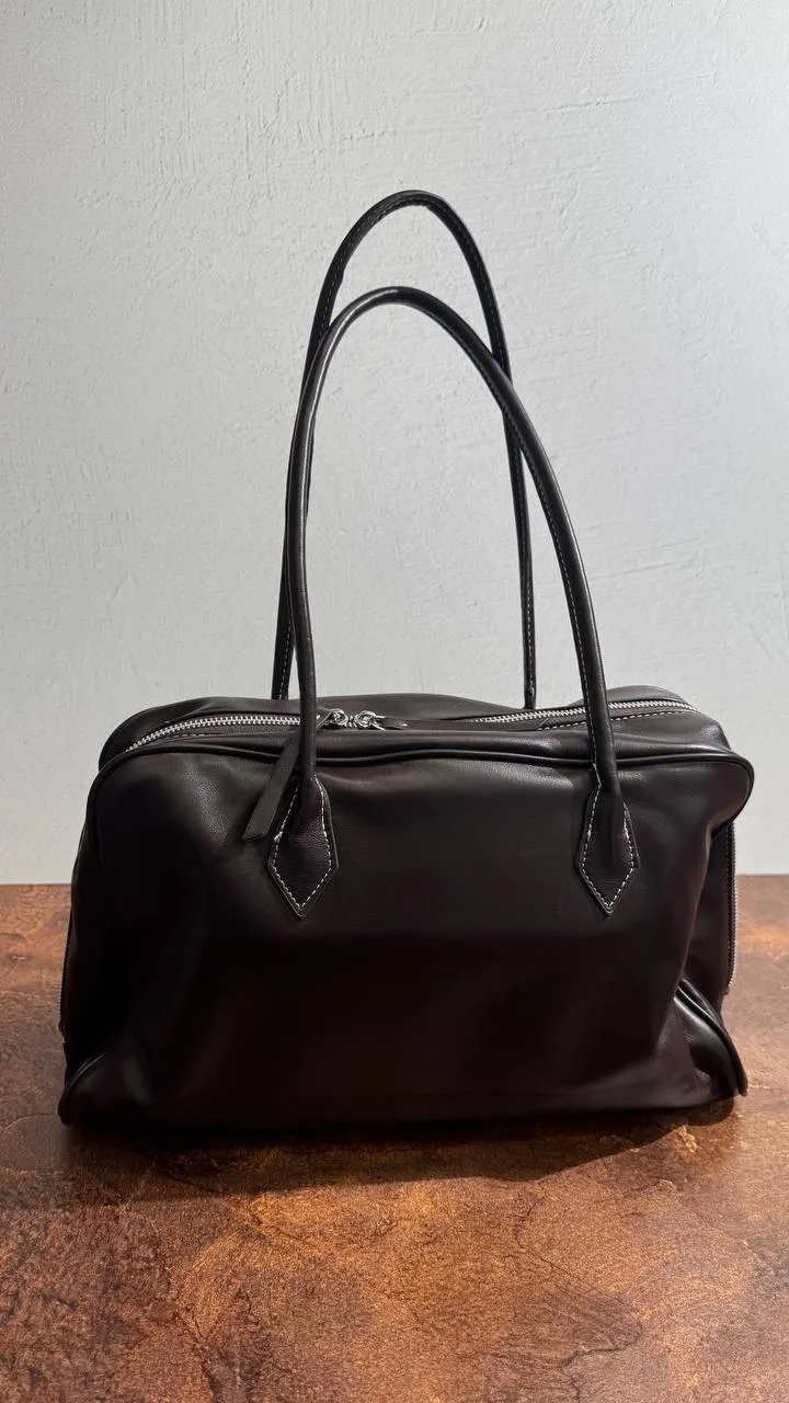 Signature Charm Tote – Premium Leather Edition