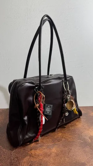 Signature Charm Tote – Premium Leather Edition