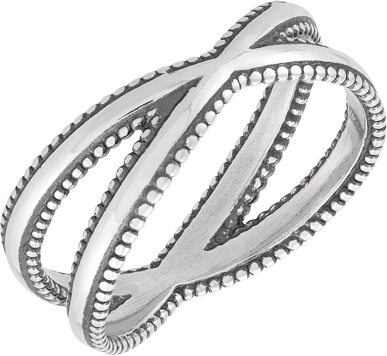Silpada 'Interlap' Sterling Silver Ring