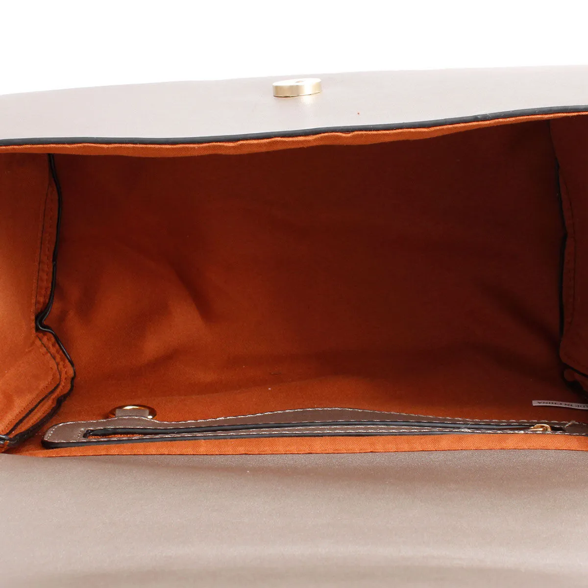 Silver Stunner: Boxy Satchel Set