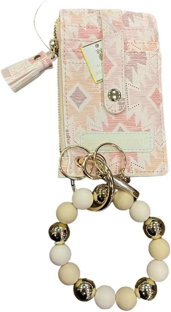 Simply Southern Bead Bangle Wallet (Aztec, One Size)