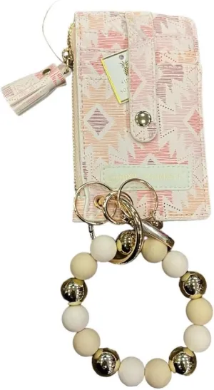 Simply Southern Bead Bangle Wallet (Aztec, One Size)